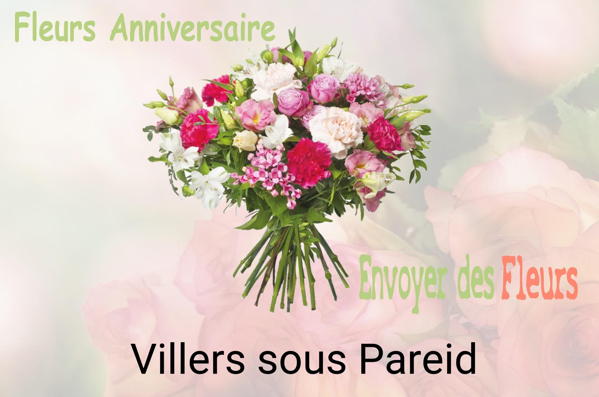 Bouquet de fleurs d’anniversaire livré à Villers-sous-Pareid