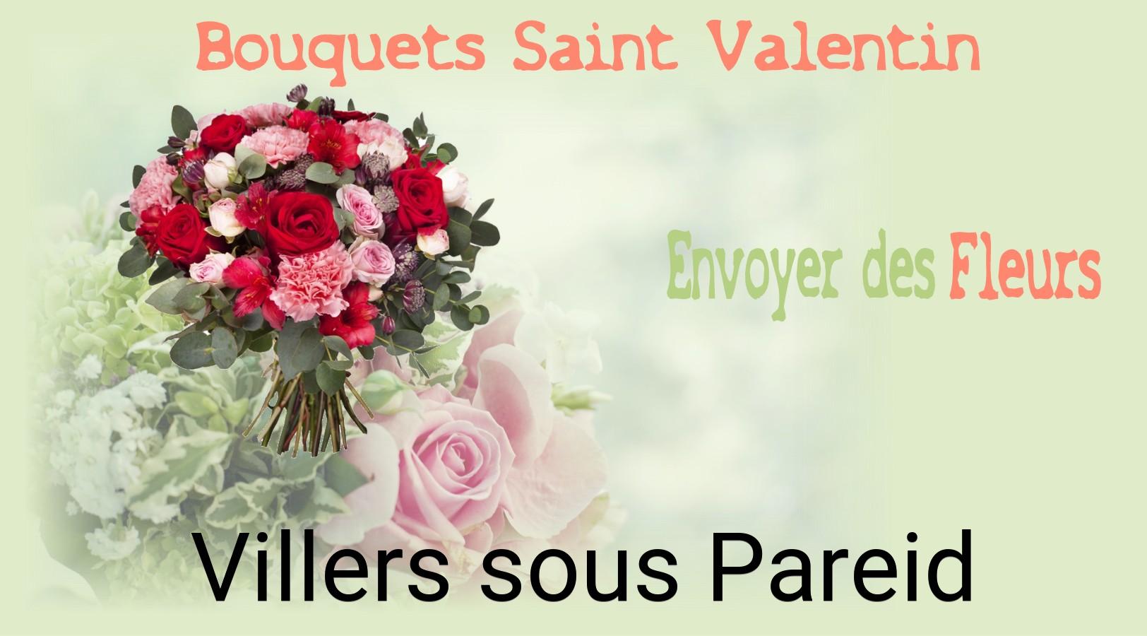 Roses de Saint-Valentin livrées à Villers-sous-Pareid